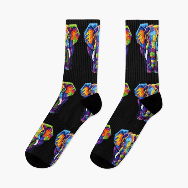 Item preview, Kaleidoscope Elephant Art designed and sold by ElephantVibes.