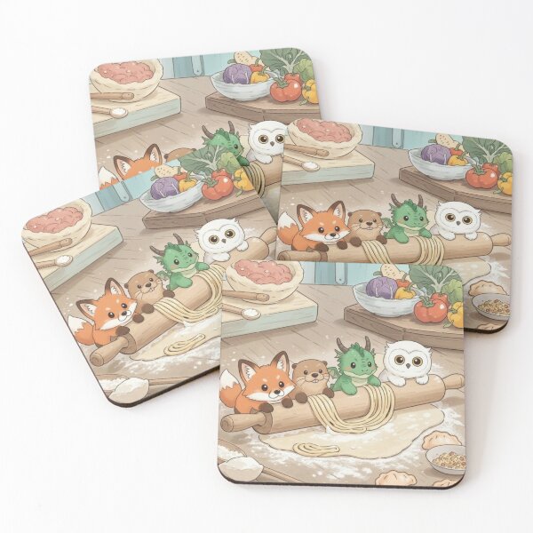 Item preview, Kitchen Crew Making Dough designed and sold by sebastiansasha.