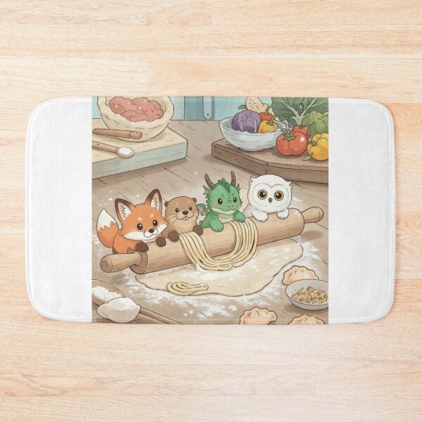 Item preview, Kitchen Crew Making Dough designed and sold by sebastiansasha.