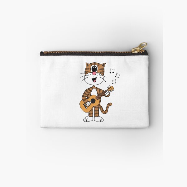 Item preview, Cat Playing Ukulele, Ukulelist Musician Music Teacher designed and sold by doodlerob.