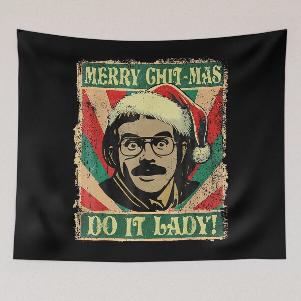 Item preview, Do It Funny Chit-Mas Christmas Santa Hat designed and sold by stanton88.