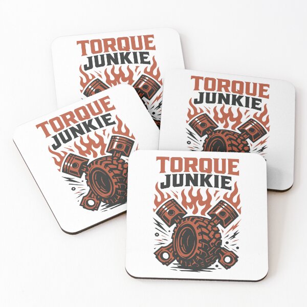 Item preview, Torque Junkie – Piston & Off-Road Tire Power designed and sold by SnappyPNG.