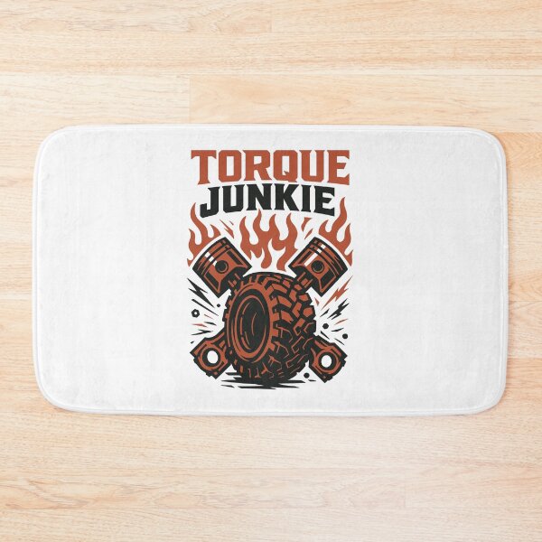 Item preview, Torque Junkie – Piston & Off-Road Tire Power designed and sold by SnappyPNG.