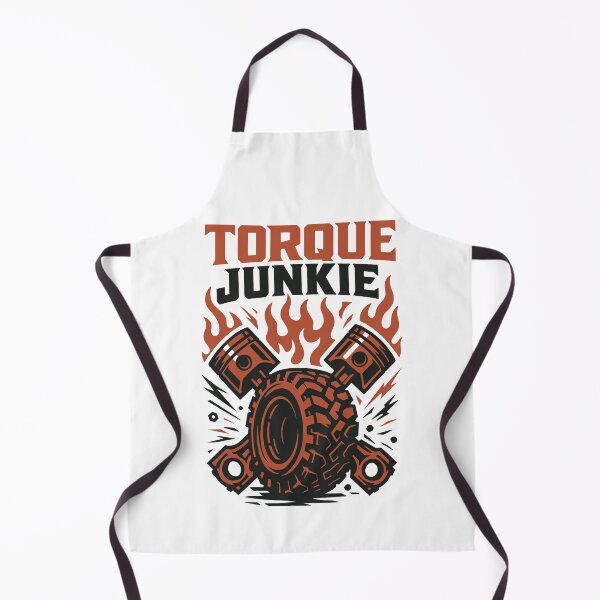 Item preview, Torque Junkie – Piston & Off-Road Tire Power designed and sold by SnappyPNG.