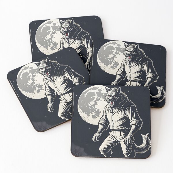 Item preview, The Moonlit Werewolf Guarding His Silent Territory. designed and sold by MissYouONLY.
