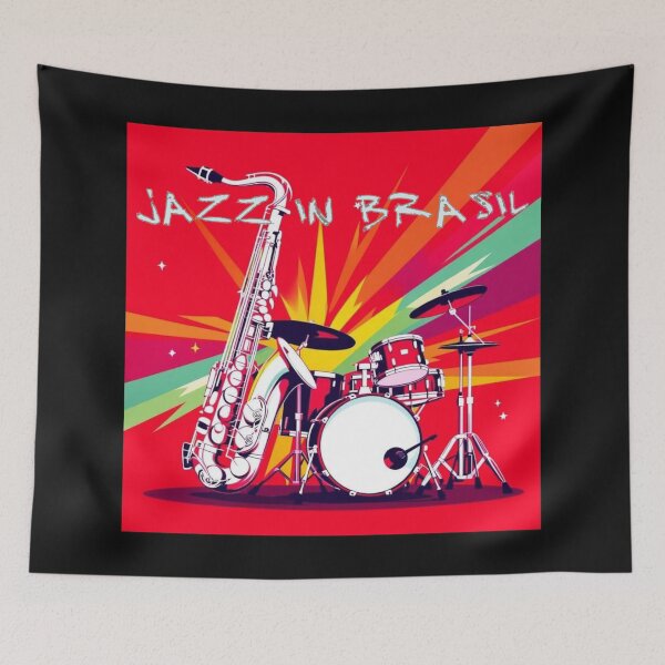 Item preview, Jazz in Brazil music poster#2 designed and sold by Helios Be. Lavsh.