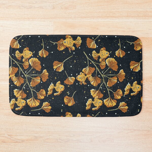 Item preview, Ginkgo Golden Fish Pattern by Tobe Fonseca designed and sold by Tobe Fonseca®.