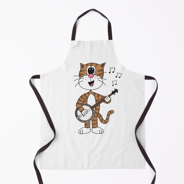 Item preview, Cat Playing Banjo, Banjoist Musician Music Teacher designed and sold by doodlerob.