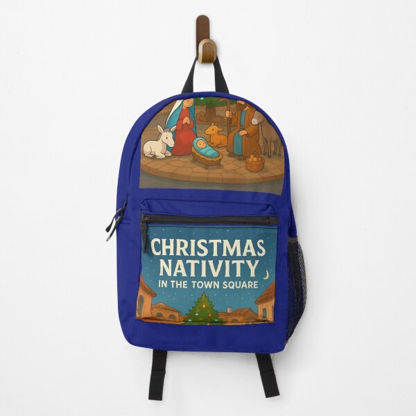 Item preview, Christmas Nativity – Holy Night in the Town Square designed and sold by EdCraftProjects.