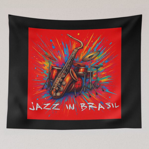 Item preview, Jazz in Brazil music poster#3 designed and sold by Helios Be. Lavsh.