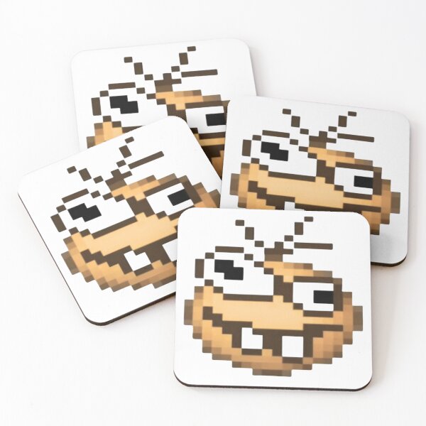 Item preview, pixelated emoji funny meme designed and sold by cloudzer0000.
