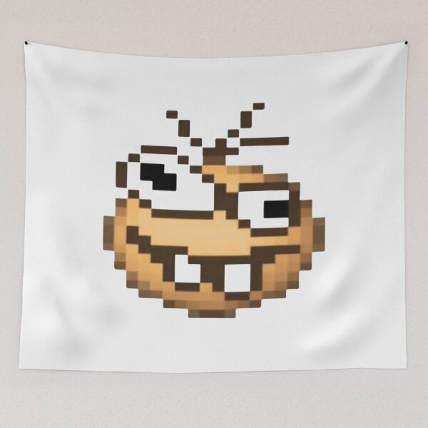 Item preview, pixelated emoji funny meme designed and sold by cloudzer0000.