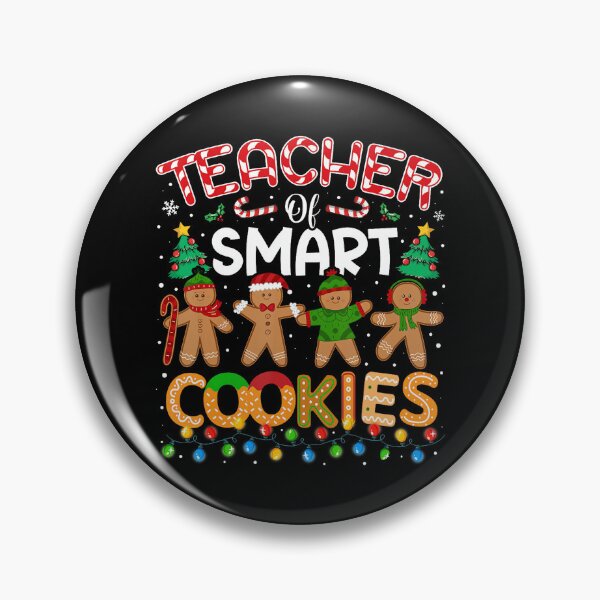 Item preview, Christmas Teacher Of Smart Cookies Funny Cute Gingerbread designed and sold by stanton88.