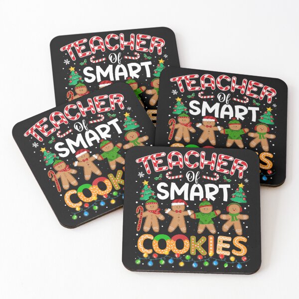 Item preview, Christmas Teacher Of Smart Cookies Funny Cute Gingerbread designed and sold by stanton88.