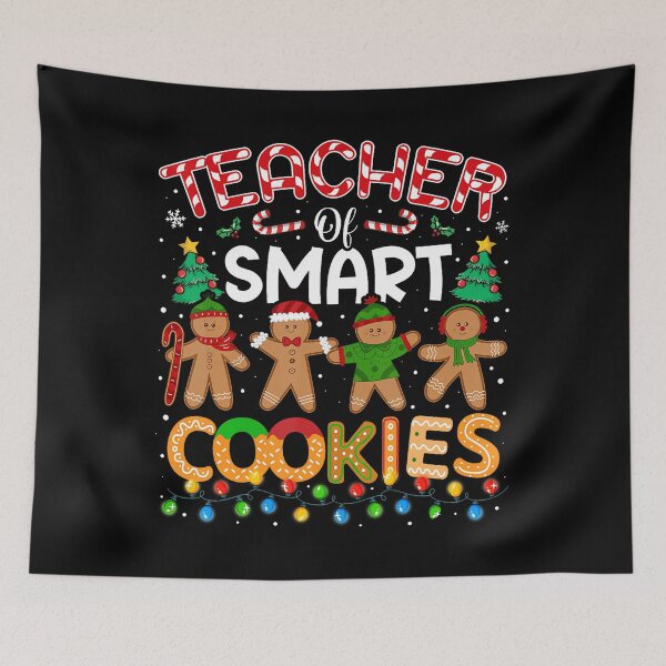 Item preview, Christmas Teacher Of Smart Cookies Funny Cute Gingerbread designed and sold by stanton88.