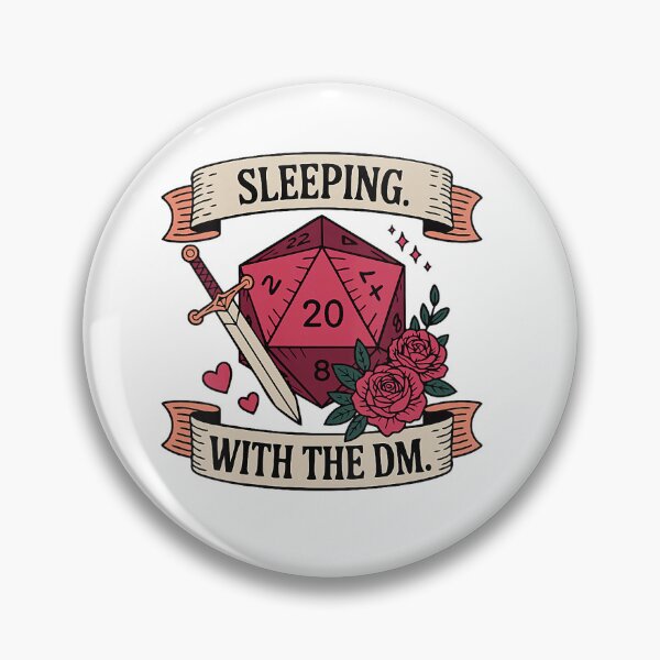 Item preview, Sleeping With The DM Dice Scene With Floral Accents designed and sold by Han1986.