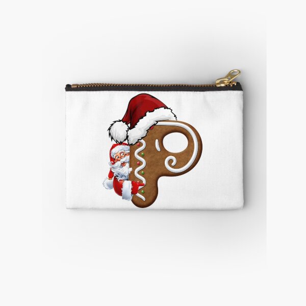 Item preview, Santa Gingerbread Letter P Christmas Cookie Alphabet Design designed and sold by Pandastore14.