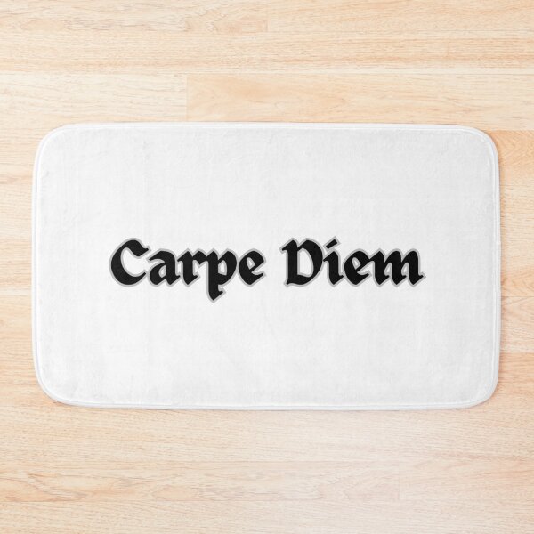 Item preview, Carpe Diem - Seize the day - do it! Celandine border designed and sold by TheRubberOnion.