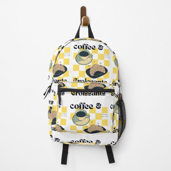 Item preview, coffee & croissants designed and sold by TRENDVIBE CREATION.