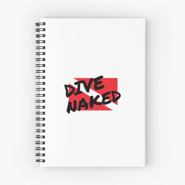 Item preview, Scuba Dive naked designed and sold by jupiterdives.
