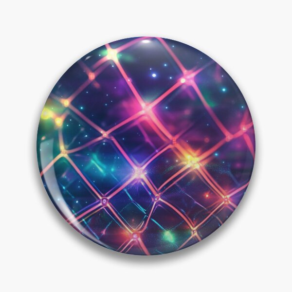 Item preview, Resonating Aurora Borealis Grid designed and sold by MidArtForge.