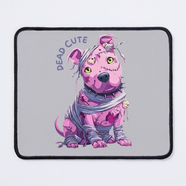 Item preview, Pit Bull Zombie with Chew Toy, Cute core, Dead Core designed and sold by DeadCuteKennel.