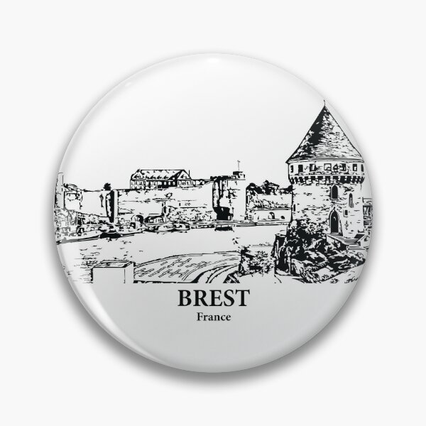 Item preview, Brest - France designed and sold by Lakeric Cityscapes.