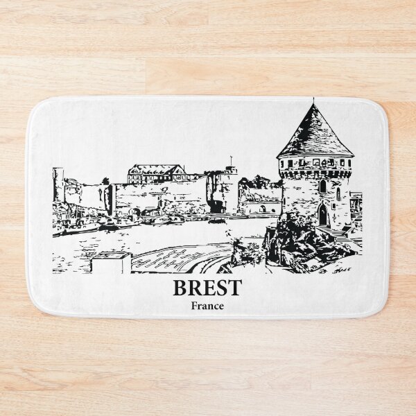 Item preview, Brest - France designed and sold by Lakeric Cityscapes.