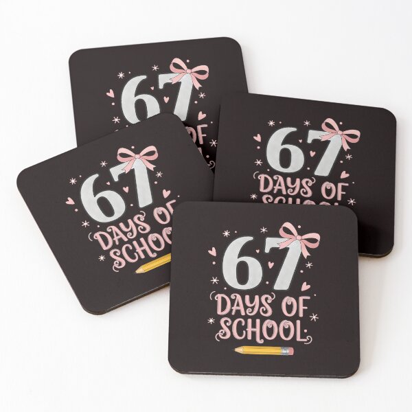 Item preview, Sixty Seven Days Of School Scene With Soft Pastels designed and sold by ImeldaSparks.
