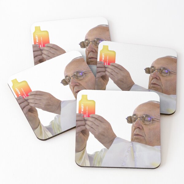 Item preview, Pope Francis Holding Lost Mary Vape designed and sold by hnnhbnna.