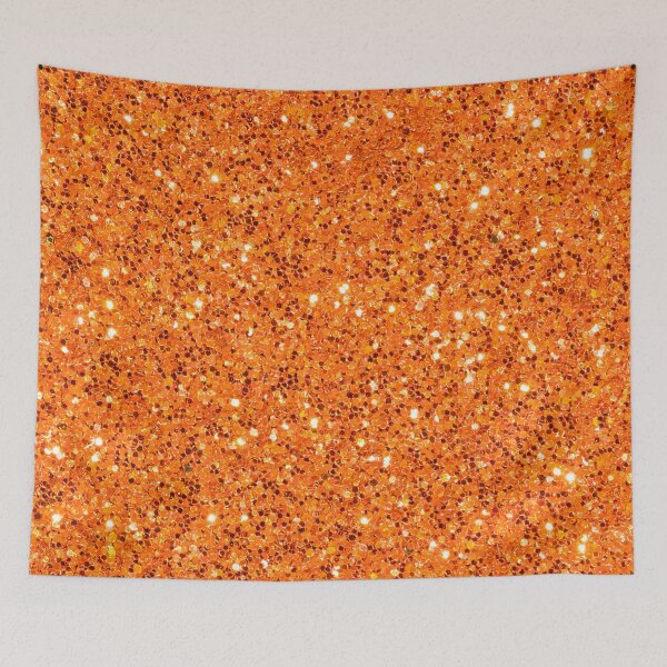 Item preview, Orange Glitter Sparkle Pattern designed and sold by Kiddygifts.