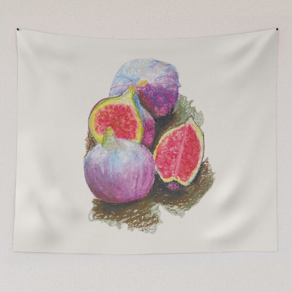 Item preview, Oil painted figs designed and sold by Artemisia-Blue.
