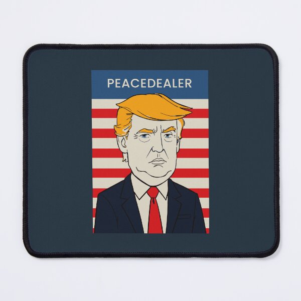 Item preview, PEACEDEALER - Donald Trump Satire Art designed and sold by Drawings Project.