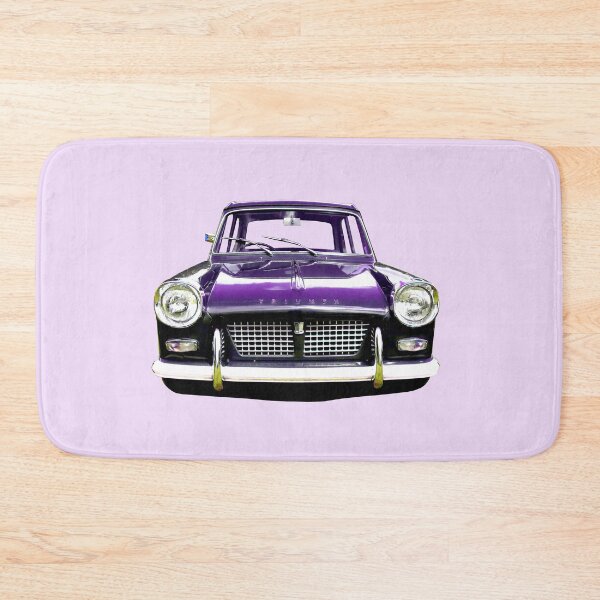 Item preview, Triumph Herald classic 1960s British car bold purple designed and sold by soitwouldseem.