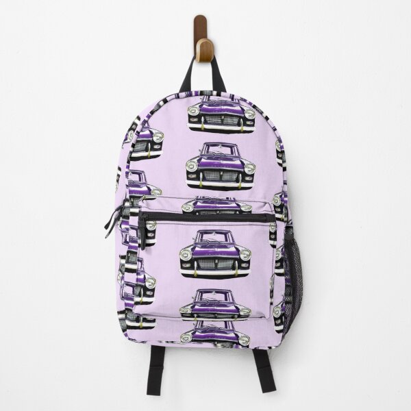 Item preview, Triumph Herald classic 1960s British car bold purple designed and sold by soitwouldseem.
