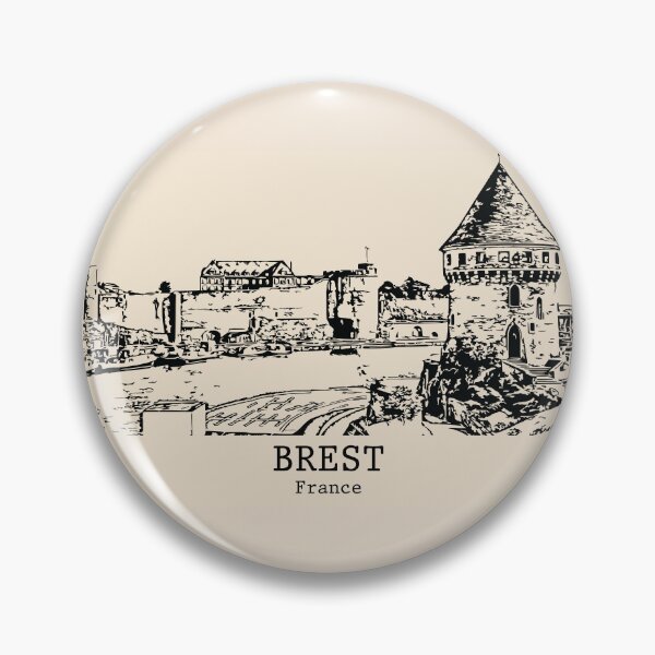 Item preview, Brest - France designed and sold by Lakeric Cityscapes.