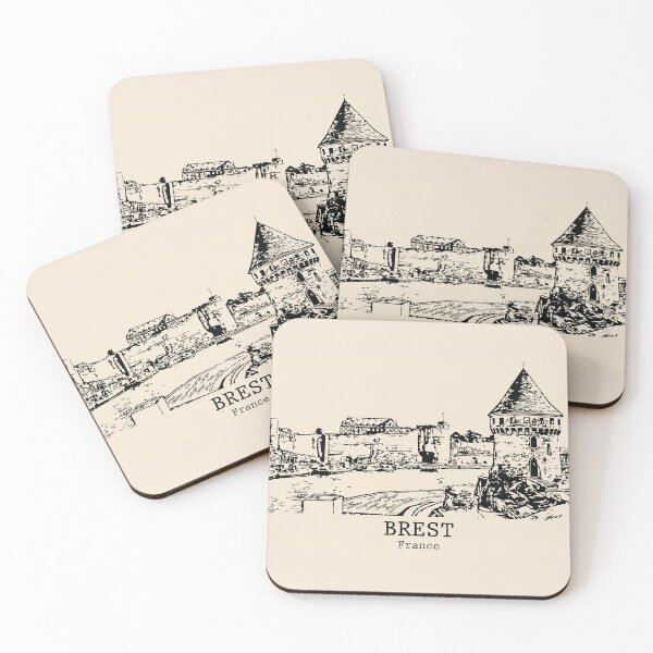 Item preview, Brest - France designed and sold by Lakeric Cityscapes.