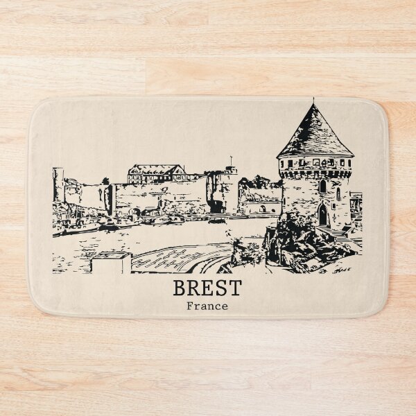 Item preview, Brest - France designed and sold by Lakeric Cityscapes.