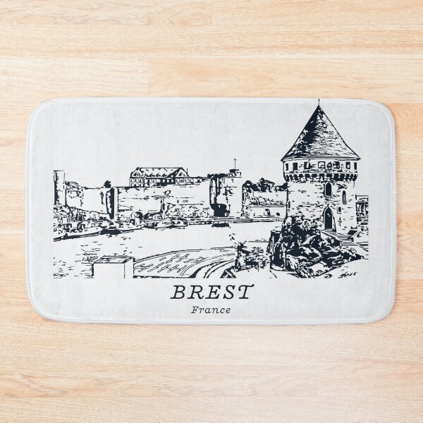 Item preview, Brest - France designed and sold by Lakeric Cityscapes.