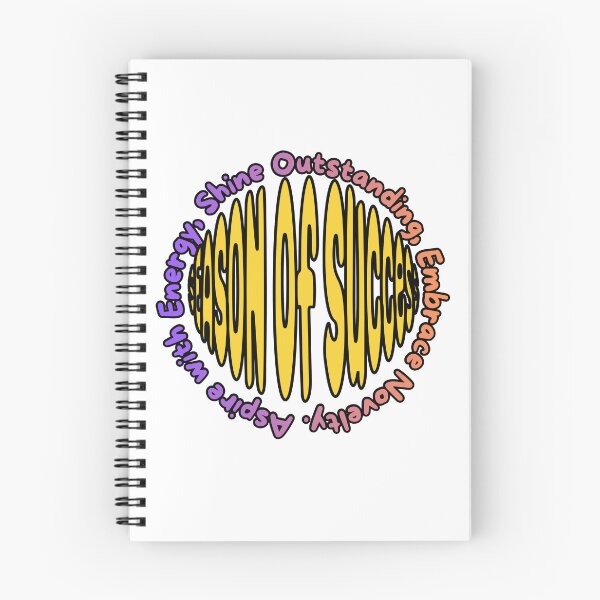 Item preview, Vibrant Circular Typography: Passion of Success designed and sold by Chengfresh.