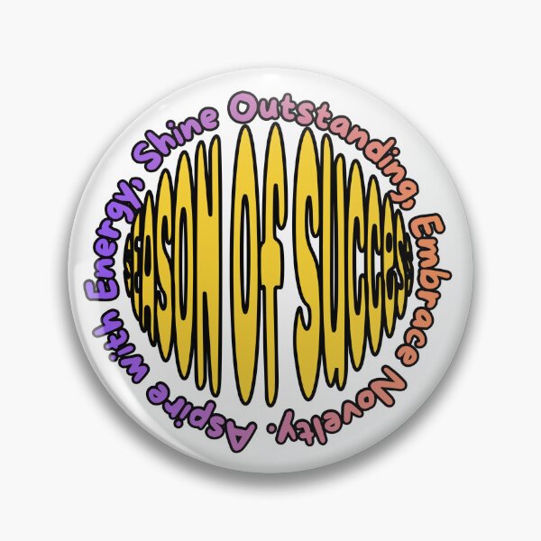 Item preview, Vibrant Circular Typography: Passion of Success designed and sold by Chengfresh.