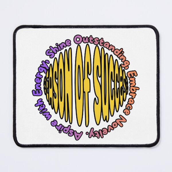 Item preview, Vibrant Circular Typography: Passion of Success designed and sold by Chengfresh.