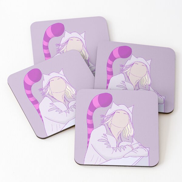 Item preview, Cheshire cat Chishiya Alice In Borderland pink purple designed and sold by Lemonshaaark.
