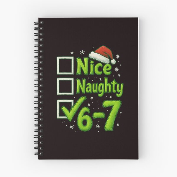 Item preview, Six Seven Checklist Scene With Bright Green Holiday  designed and sold by ImeldaSparks.