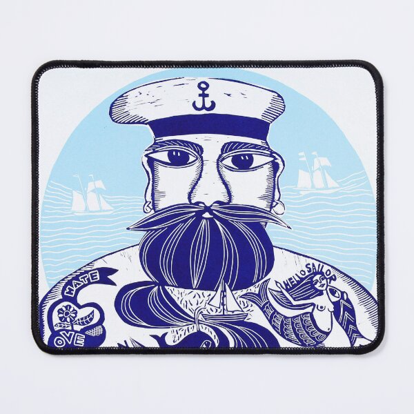 Item preview, Sailor, ships and tattoos designed and sold by printsbyMJEllis.