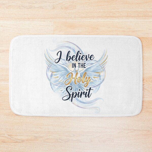Item preview, I Believe in the Holy Spirit Dove Christian Art Design. designed and sold by loveandlightrb.