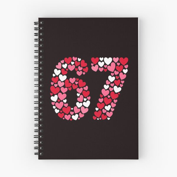 Item preview, Sixty Seven Heart Pattern Scene With Cute Valentine  designed and sold by ImeldaSparks.