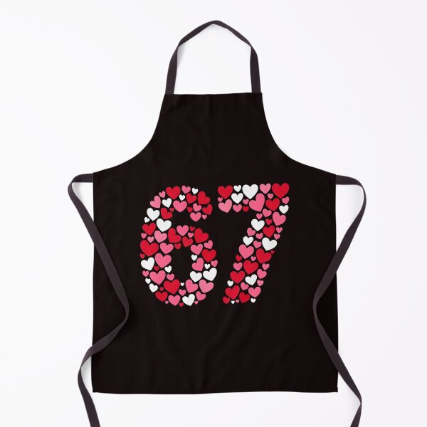 Item preview, Sixty Seven Heart Pattern Scene With Cute Valentine designed and sold by ImeldaSparks.