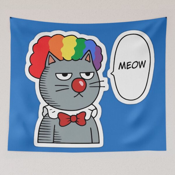 Item preview, „Meow Punch” designed and sold by MoreDeo.