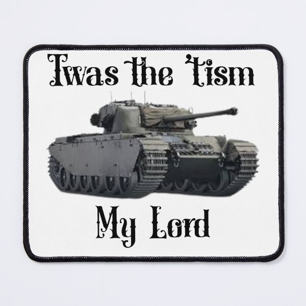 Item preview, Twas the 'Tism my lord (Centurion Mk 1) designed and sold by BarracksWear.